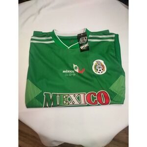 Mexico Soccer Jersey Russia 2018 World Cup Green Mens S/M Pal Pueblo Sport